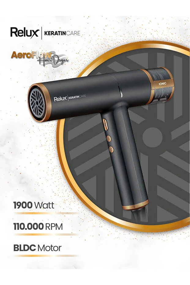 Keratincare Bldc Saç Kurutma Makinesi 1900w, Hızlı, Sessiz Kurutma